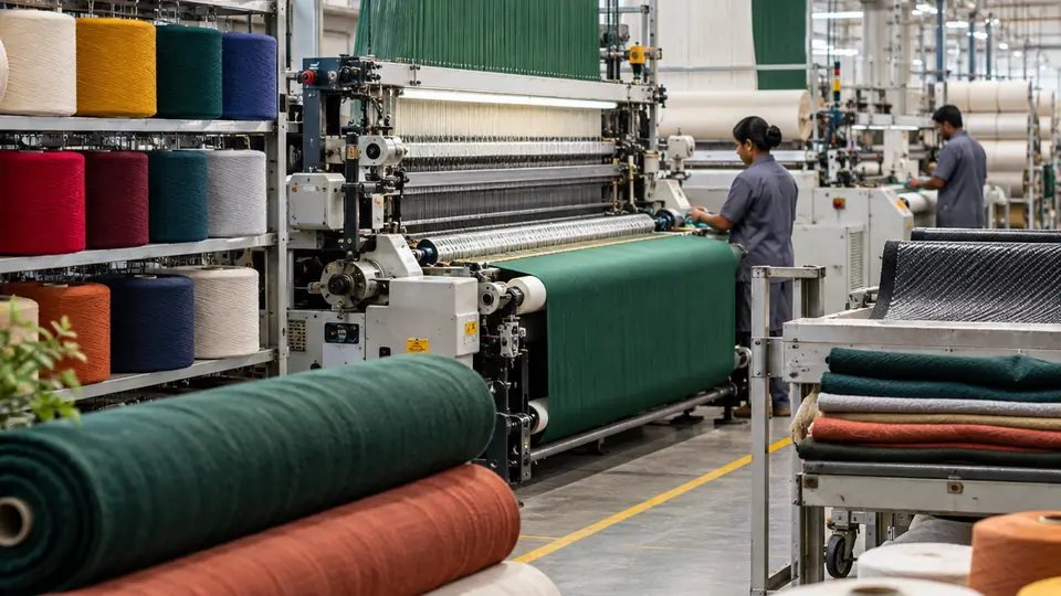 Textiles, Fabrics, Yarn & Leather Materials manufacturers in India